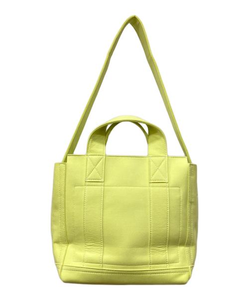 zattu（ザッツ）zattu (ザッツ) 2WAYトートバッグ イエロー サイズ:下記参照の古着・服飾アイテム