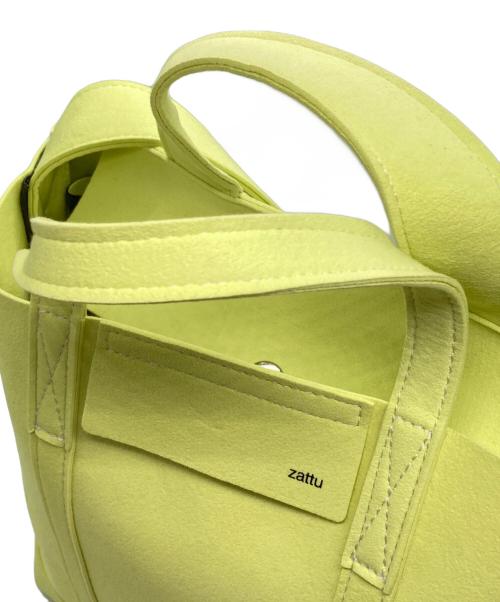 zattu（ザッツ）zattu (ザッツ) 2WAYトートバッグ イエロー サイズ:下記参照の古着・服飾アイテム