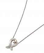 TIFFANY & Co.ティファニー）の古着「ラビングハートネックレス」｜シルバー