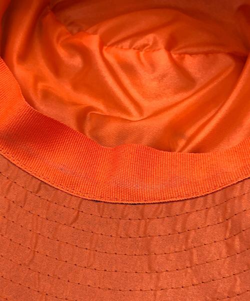 CELINE（セリーヌ）CELINE (セリーヌ) キルティングバケットハット ブラック×オレンジ サイズ:Mの古着・服飾アイテム