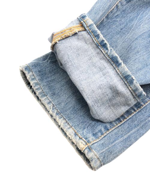 DSQUARED2（ディースクエアード）DSQUARED2 (ディースクエアード) リペア加工デニムパンツ インディゴ サイズ:48の古着・服飾アイテム