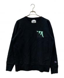 VA×Champion（ブイエー×チャンピオン）の古着「C/N SWEAT- 002」｜ブラック