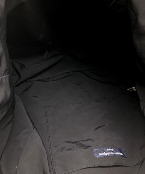 COMME des GARCONS HOMME（コムデギャルソン オム）COMME des GARCONS HOMME (コムデギャルソン オム) 綿ナイロングログランバッグ ブラック サイズ:下記参照の古着・服飾アイテム