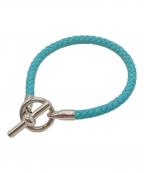 HERMESエルメス）の古着「グレナン ブレスレット」｜スカイブルー