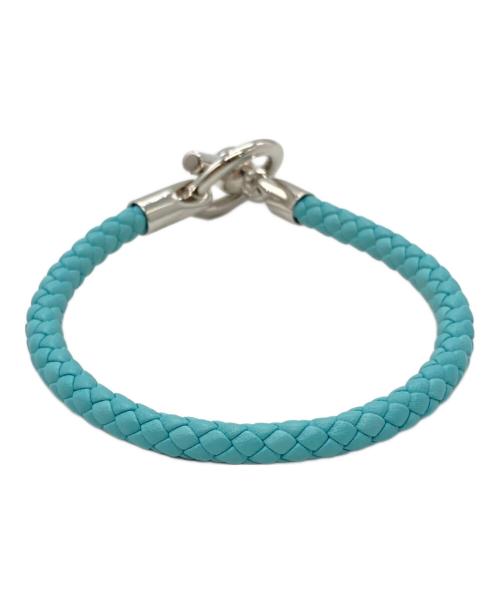 HERMES（エルメス）HERMES (エルメス) グレナン ブレスレット スカイブルー サイズ:下記参照の古着・服飾アイテム