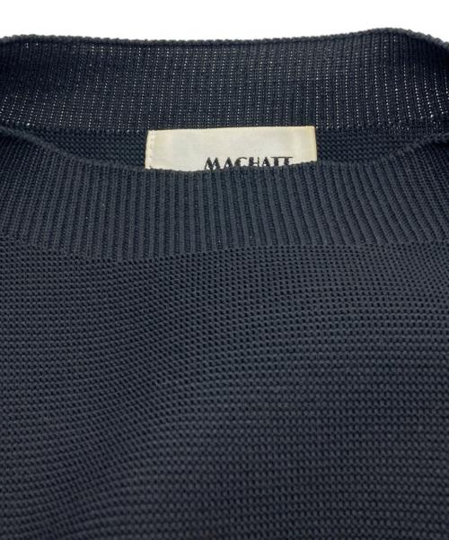 machatt（マチャット）machatt (マチャット) ホールガーメントフォルムニット ブラック サイズ:下記参照の古着・服飾アイテム