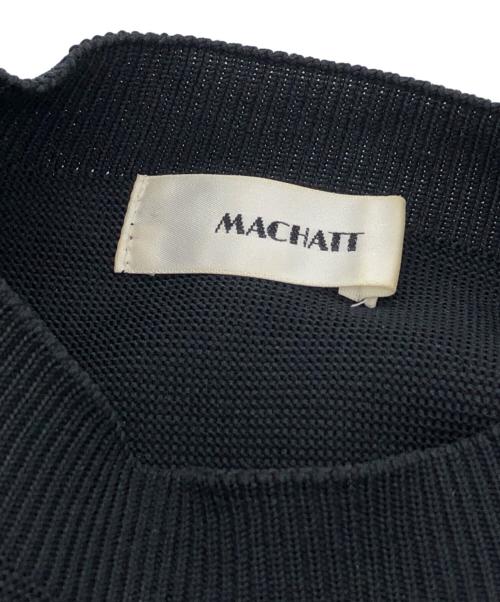 machatt（マチャット）machatt (マチャット) ホールガーメントフォルムニット ブラック サイズ:下記参照の古着・服飾アイテム