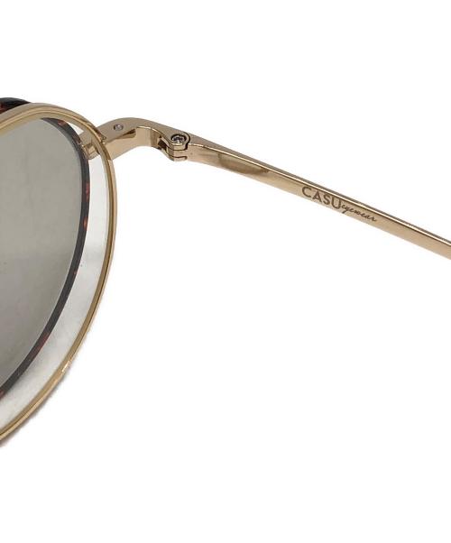CASU（キャス）CASU (キャス) サングラス ブラウン サイズ:49□22の古着・服飾アイテム