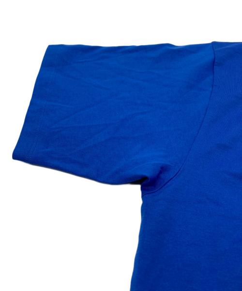 CELINE（セリーヌ）CELINE (セリーヌ) FRONT LOGO PRINT S/S TEE ブルー サイズ:Lの古着・服飾アイテム