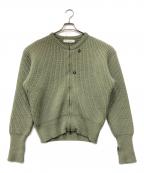 OUR LEGACYアワーレガシー）の古着「ZIP WRAP CARDIGAN」｜グリーン