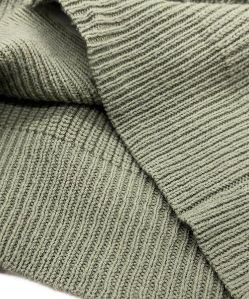 OUR LEGACY（アワーレガシー）OUR LEGACY (アワーレガシー) ZIP WRAP CARDIGAN グリーン サイズ:Mの古着・服飾アイテム