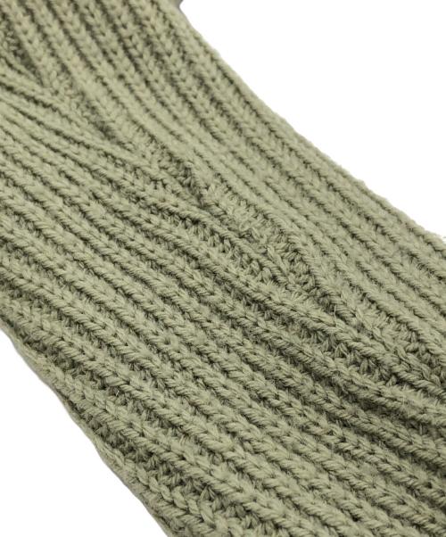 OUR LEGACY（アワーレガシー）OUR LEGACY (アワーレガシー) ZIP WRAP CARDIGAN グリーン サイズ:Mの古着・服飾アイテム