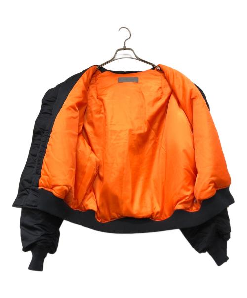 CAHLUMN（カウラム）CAHLUMN (カウラム) Magazine Pocket Flight Jacket ネイビー サイズ:Mの古着・服飾アイテム