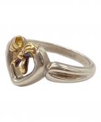 TIFFANY & Co.ティファニー アンド コー）の古着「オープンハートリボンリング」