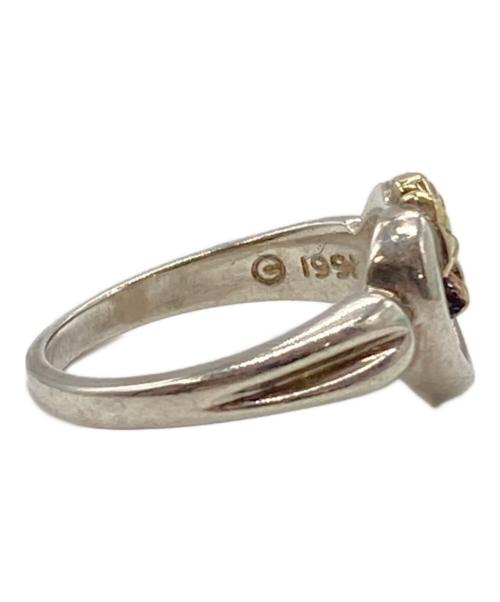 TIFFANY & Co.（ティファニー アンド コー）TIFFANY & Co. (ティファニー) オープンハートリボンリング サイズ:10号の古着・服飾アイテム