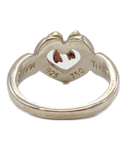 TIFFANY & Co.（ティファニー アンド コー）TIFFANY & Co. (ティファニー) オープンハートリボンリング サイズ:10号の古着・服飾アイテム