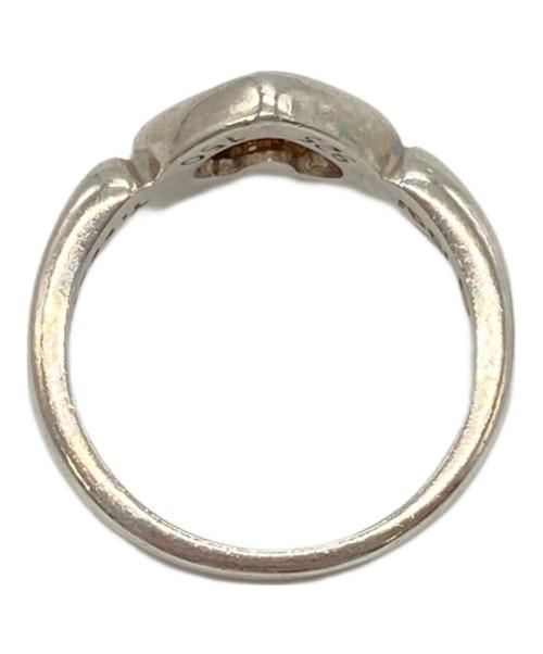 TIFFANY & Co.（ティファニー アンド コー）TIFFANY & Co. (ティファニー) オープンハートリボンリング サイズ:10号の古着・服飾アイテム
