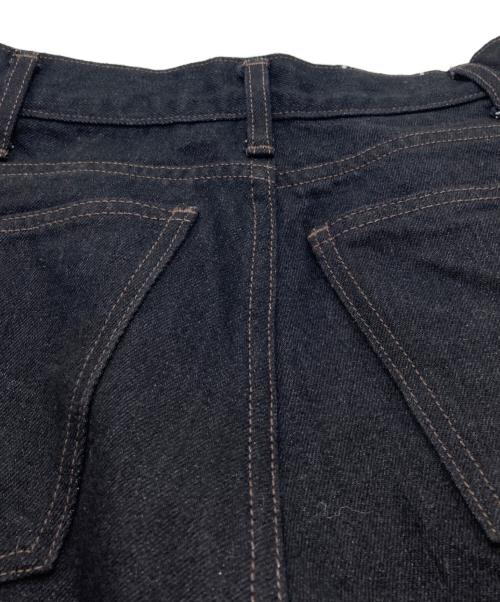 CIOTA（シオタ）CIOTA (シオタ) Wide Tapered 5 Pocket Pants ブラック サイズ:SIZE 66cm (W26)の古着・服飾アイテム