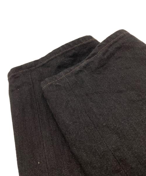 CIOTA（シオタ）CIOTA (シオタ) Wide Tapered 5 Pocket Pants ブラック サイズ:SIZE 66cm (W26)の古着・服飾アイテム