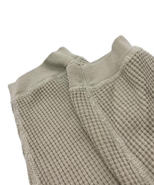 stussy（ステューシー）stussy (ステューシー) BASIC THERMALカットソー ベージュ サイズ:Mの古着・服飾アイテム