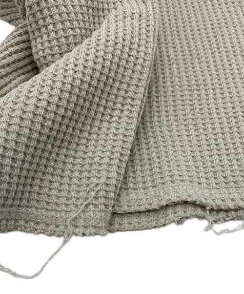 stussy（ステューシー）stussy (ステューシー) BASIC THERMALカットソー ベージュ サイズ:Mの古着・服飾アイテム