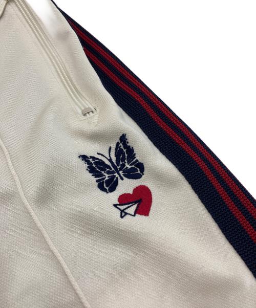 Needles（ニードルズ）Needles (ニードルズ) GENERATIONS (ジェネレーションズ) トラックパンツ ベージュ サイズ:Sの古着・服飾アイテム