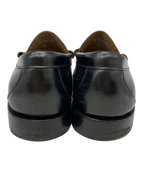 G.H.BASS（ジーエイチバス）G.H.BASS (ジーエイチバス) TOMORROW LAND (トゥモローランド) バイカラーコインローファー ブラック サイズ:9の古着・服飾アイテム