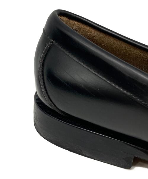 G.H.BASS（ジーエイチバス）G.H.BASS (ジーエイチバス) TOMORROW LAND (トゥモローランド) バイカラーコインローファー ブラック サイズ:9の古着・服飾アイテム