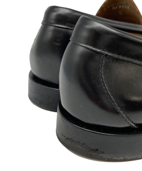 G.H.BASS（ジーエイチバス）G.H.BASS (ジーエイチバス) TOMORROW LAND (トゥモローランド) バイカラーコインローファー ブラック サイズ:9の古着・服飾アイテム