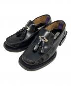 Eytysエイティーズ）の古着「タッセルローファー」｜ブラック