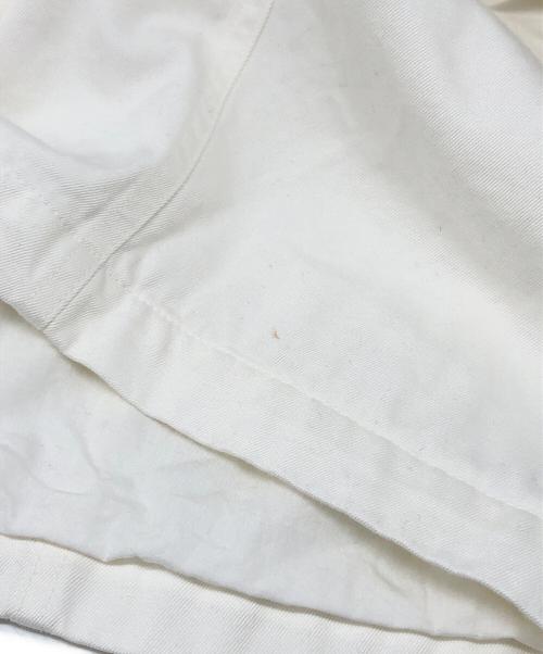 KATHARINE HAMNETT（キャサリンハムネット）KATHARINE HAMNETT (キャサリンハムネット) Ron Herman (ロンハーマン) COTTON WORK JACKET ホワイト サイズ:Sの古着・服飾アイテム