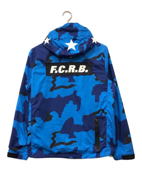 F.C.R.B.（エフシーレアルブリストル）F.C.R.B. (エフシーレアルブリストル) SOPH. (ソフ) CAMOUFLAGE PRACTICE JACKET ブルー サイズ:Sの古着・服飾アイテム