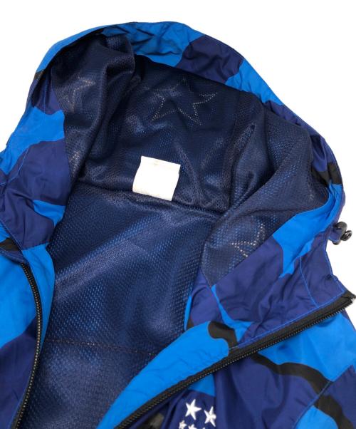 F.C.R.B.（エフシーレアルブリストル）F.C.R.B. (エフシーレアルブリストル) SOPH. (ソフ) CAMOUFLAGE PRACTICE JACKET ブルー サイズ:Sの古着・服飾アイテム