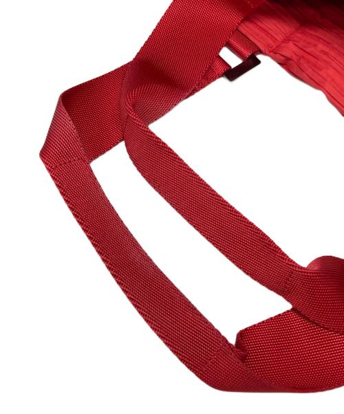 PLEATS PLEASE（プリーツプリーズ）PLEATS PLEASE (プリーツプリーズ) プリーツトートバッグ レッド サイズ:下記参照の古着・服飾アイテム