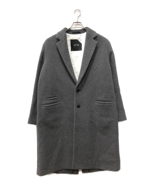 ATON（エイトン）ATON (エイトン) AIR DOUBLE MELTON グレー サイズ:6の古着・服飾アイテム