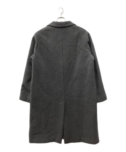 ATON（エイトン）ATON (エイトン) AIR DOUBLE MELTON グレー サイズ:6の古着・服飾アイテム
