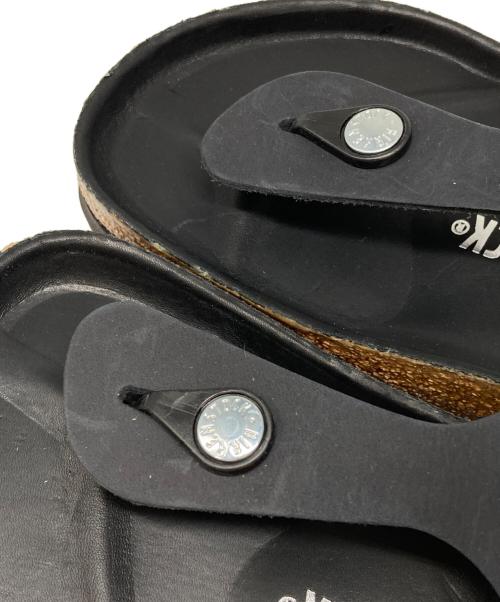 BIRKENSTOCK（ビルケンシュトック）BIRKENSTOCK (ビルケンシュトック) GIZEH BIG BUCKLE ブラック サイズ:24cmの古着・服飾アイテム