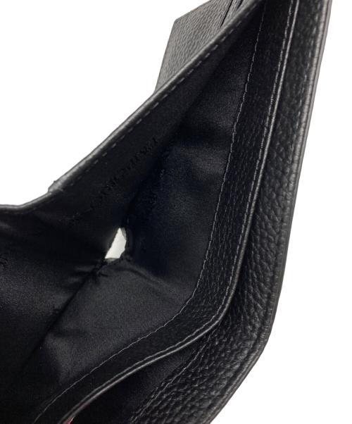 EMPORIO ARMANI（エンポリオ アルマーニ）EMPORIO ARMANI (エンポリオアルマーニ) 2つ折り財布 ブラック サイズ:下記参照 未使用品の古着・服飾アイテム