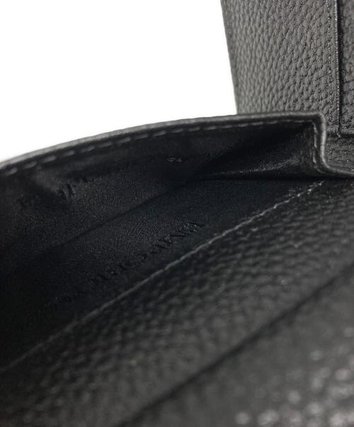 EMPORIO ARMANI（エンポリオ アルマーニ）EMPORIO ARMANI (エンポリオアルマーニ) 2つ折り財布 ブラック サイズ:下記参照 未使用品の古着・服飾アイテム