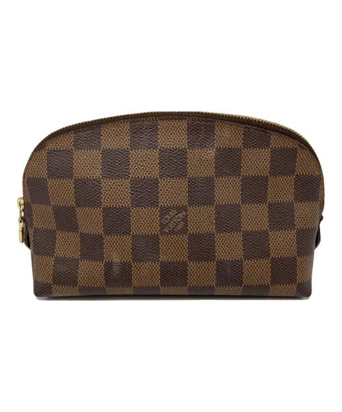 LOUIS VUITTON（ルイ ヴィトン）LOUIS VUITTON (ルイ ヴィトン) ポシェット・コスメティック ブラウン サイズ:下記参照の古着・服飾アイテム
