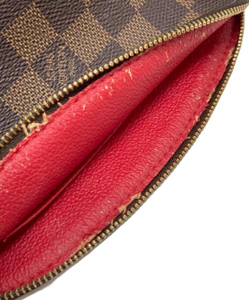 LOUIS VUITTON（ルイ ヴィトン）LOUIS VUITTON (ルイ ヴィトン) ポシェット・コスメティック ブラウン サイズ:下記参照の古着・服飾アイテム