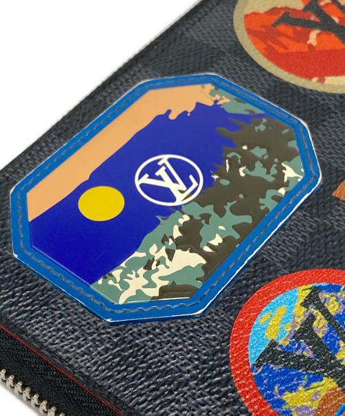 LOUIS VUITTON（ルイ ヴィトン）LOUIS VUITTON (ルイ ヴィトン) アルプスコレクション オーガナイザー ジッピーウォレット ブラック サイズ:下記参照の古着・服飾アイテム