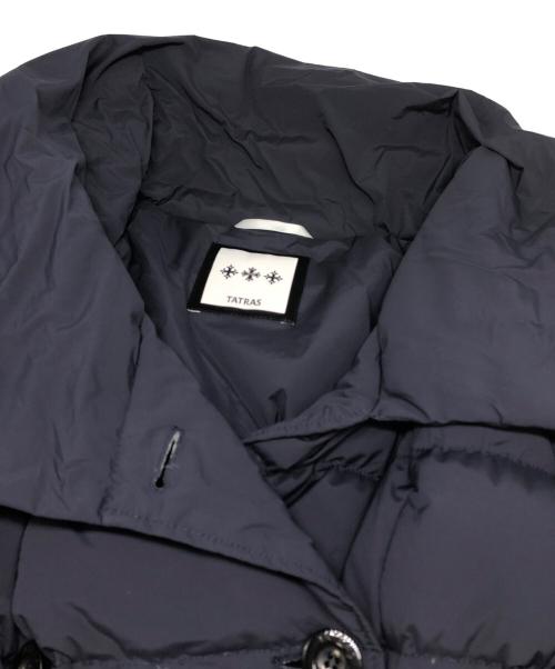 TATRAS（タトラス）TATRAS (タトラス) TERESA LONG BELT DOWN COAT ネイビー サイズ:2の古着・服飾アイテム