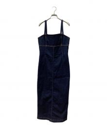 WEEKEND Max Mara（ウィークエンド マックスマーラ）の古着「ワンピース OSOL デニム」｜インディゴ
