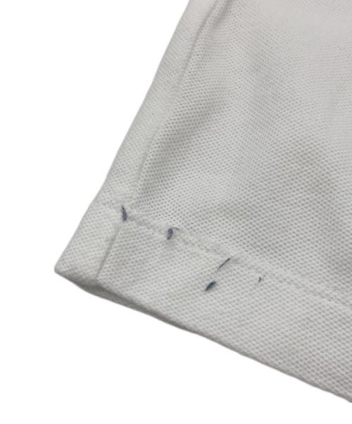 MONCLER（モンクレール）MONCLER (モンクレール) ポロシャツ ホワイト サイズ:Mの古着・服飾アイテム