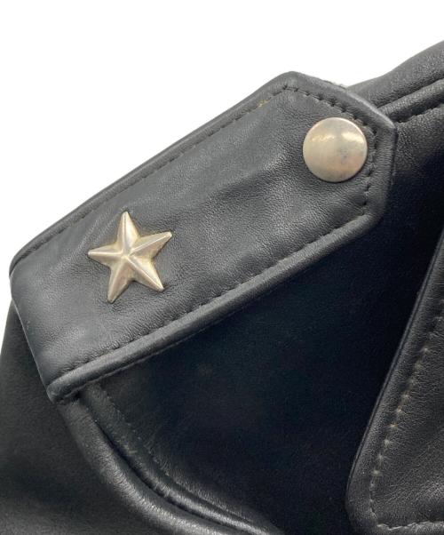 Schott（ショット）Schott (ショット) ワンスターダブルライダースジャケット ブラック サイズ:38の古着・服飾アイテム