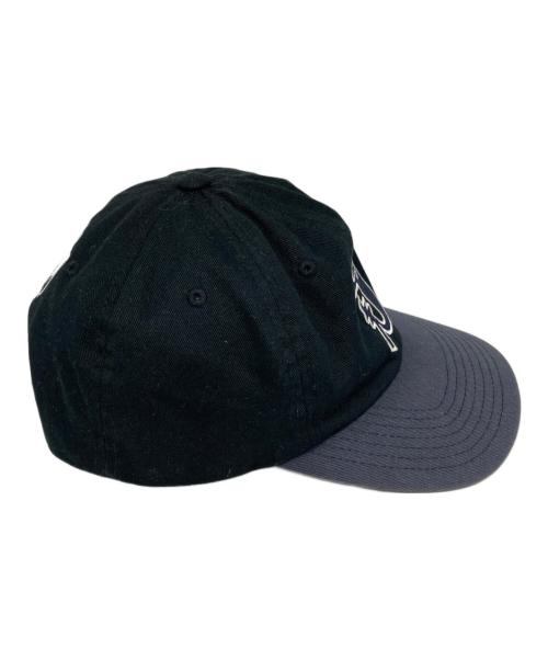 stussy（ステューシー）stussy (ステューシー) VINTAGE S LOW PRO CAP ブラック×ネイビー サイズ:下記参照の古着・服飾アイテム