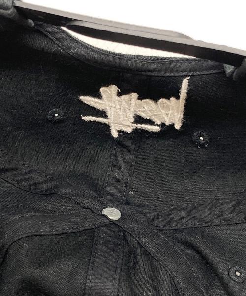 stussy（ステューシー）stussy (ステューシー) VINTAGE S LOW PRO CAP ブラック×ネイビー サイズ:下記参照の古着・服飾アイテム