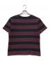 CELINE (セリーヌ) トリオンフストライプレギュラーTシャツ ワインレッド サイズ:M：34000円