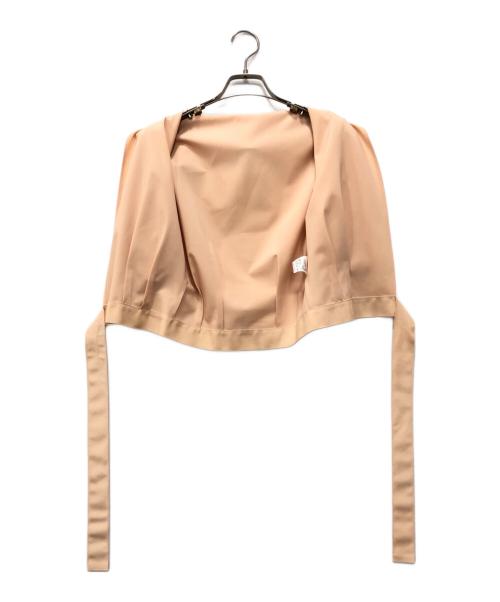FOXEY NEWYORK（フォクシーニューヨーク）FOXEY NEWYORK (フォクシーニューヨーク) ショート丈ジャケット ベージュ サイズ:40の古着・服飾アイテム